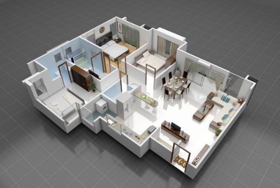 Different apartments