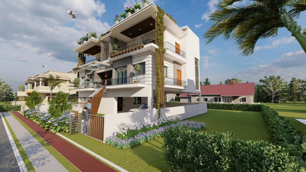 Ashish Bhai Twin Bungalows | One Rupee Per Squarefeet